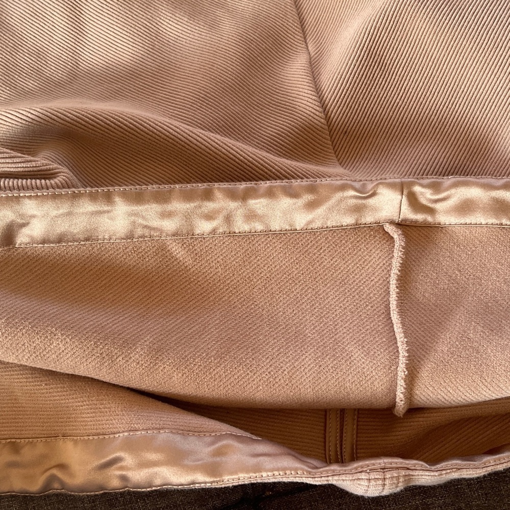 Varley Beige Ribbed Knit Top with back keyhole cutout size Large - Picture 7 of 7